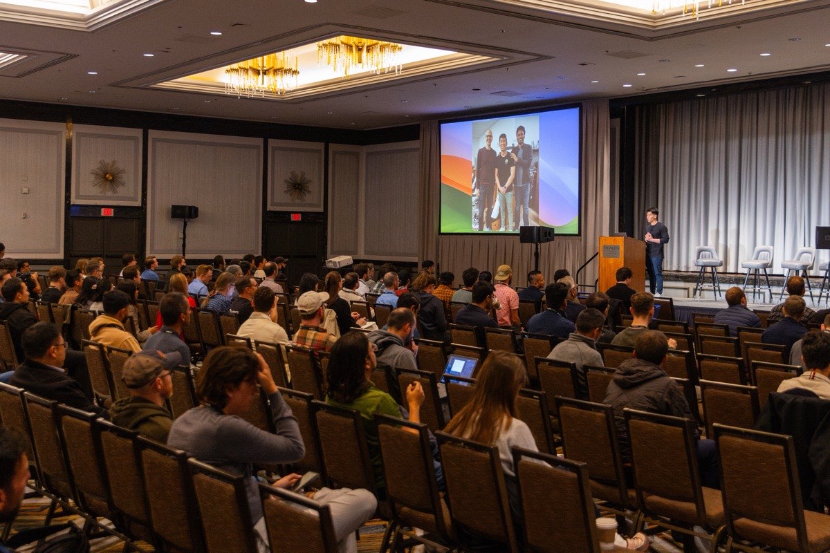 Audience attending a Kinetic conference session